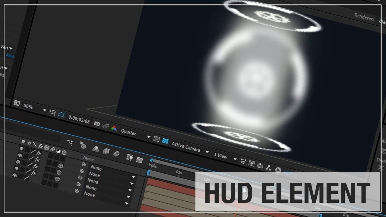 After Effects Hud Elements Tutorial CG Animation Tutorials