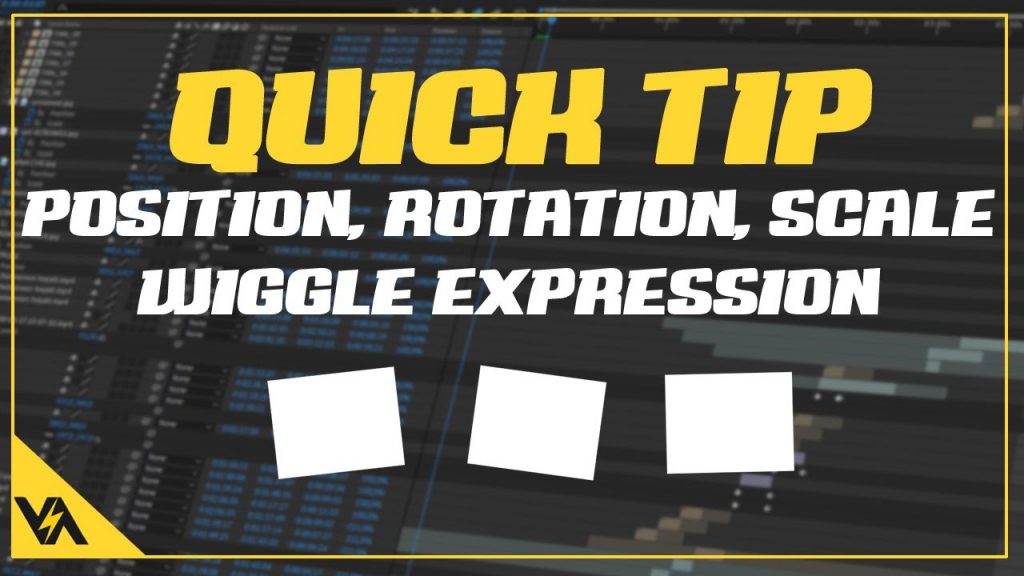 Wiggle Expression After Effects Quick Tips Cg Animation Tutorials Voltagetutorials Com