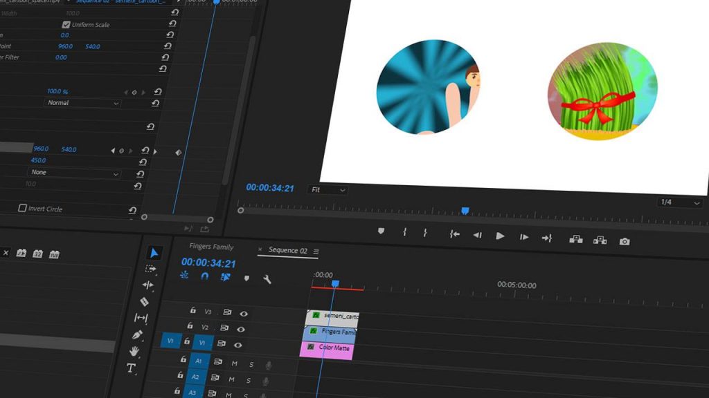 Adobe Premiere Tutorial – White Background and Circle Videos – CG Animation  Tutorials / 