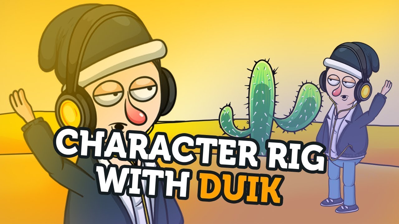 2d Rig Free Full 2D Character RIG For Animation with DUIK – CG Animation Tutorials ...