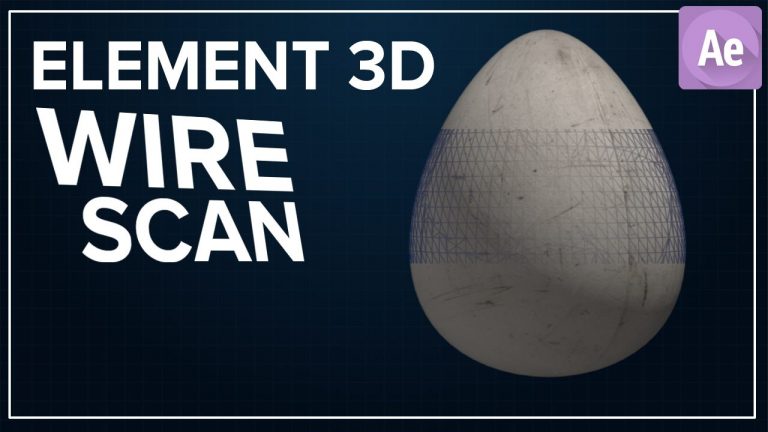 Element 3D Scan Animation Tutorial – CG Animation Tutorials ...