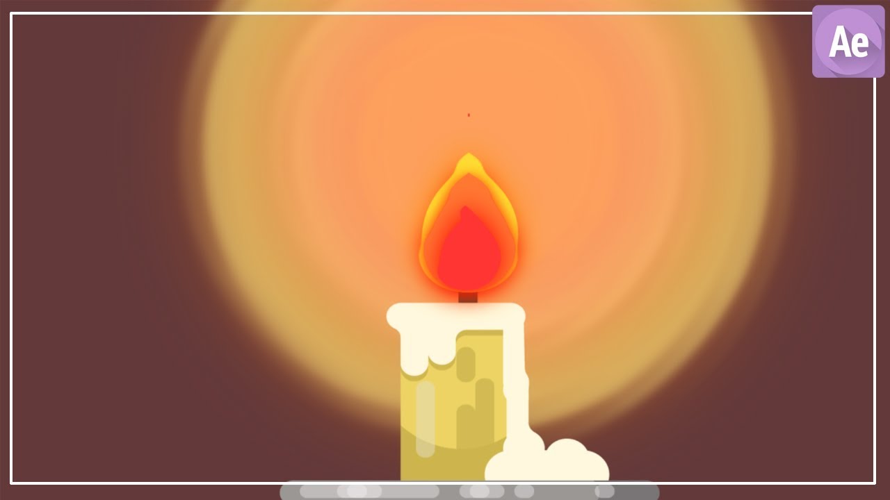 Candle Animation Tutorial in After Effects ( NO PLUGIN ) – CG Animation ...