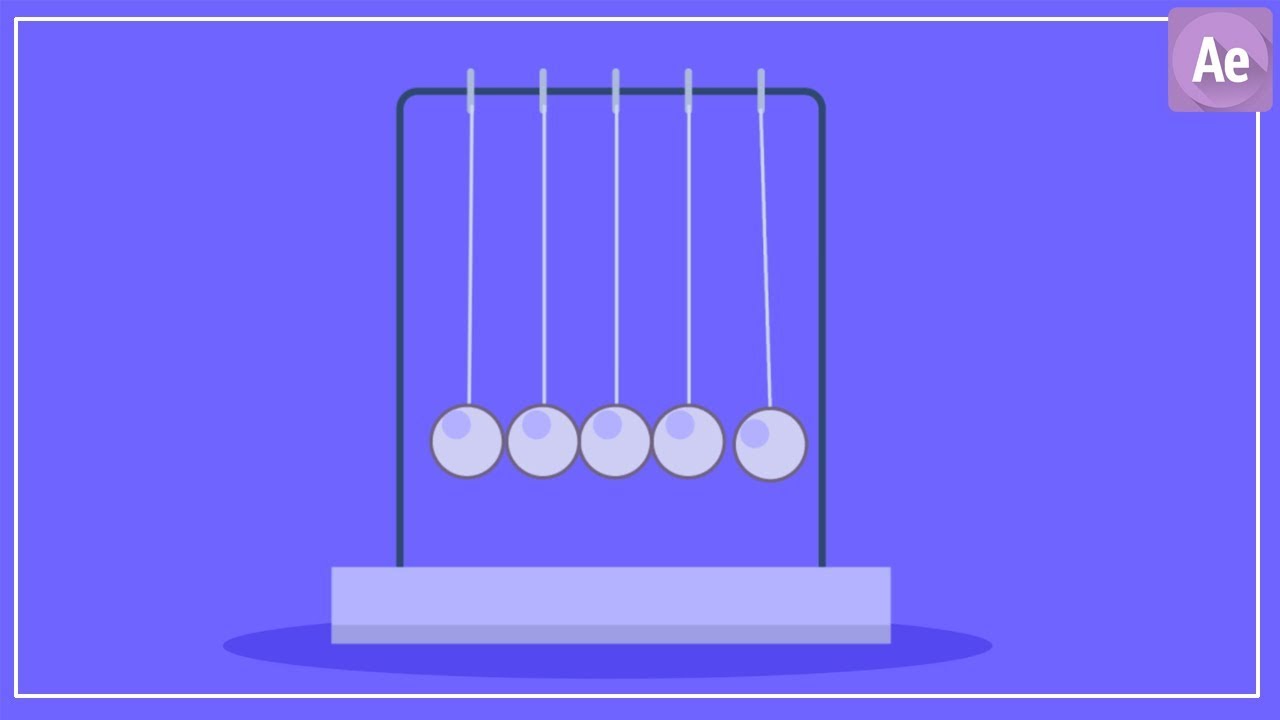 Newton’s Cradle Animaton Tutorial in After Effetcs – CG Animation ...