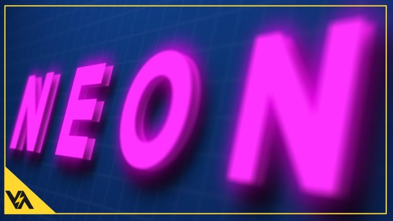 Neon Text Animation In After Effects Tutorial Cg Animation Tutorials Voltagetutorialscom 6954