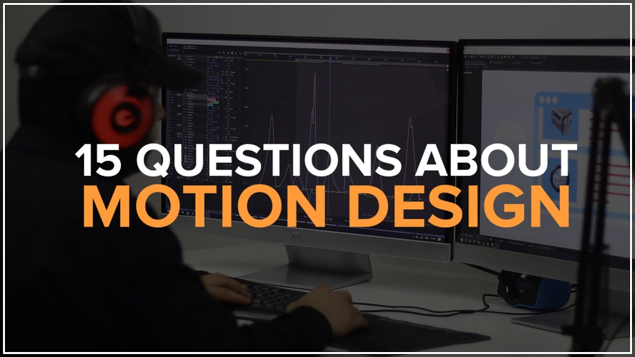 15 QUESTIONS ABOUT MOTION DESIGN CG Animation Tutorials