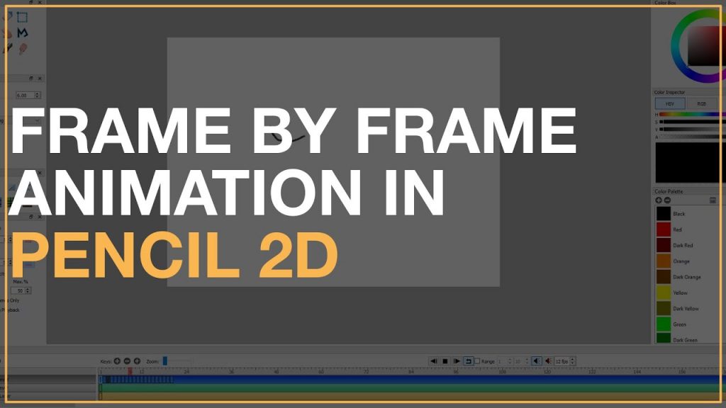 Frame by Frame Line Animation Tutorial in Pencil 2D – CG Animation  Tutorials / 