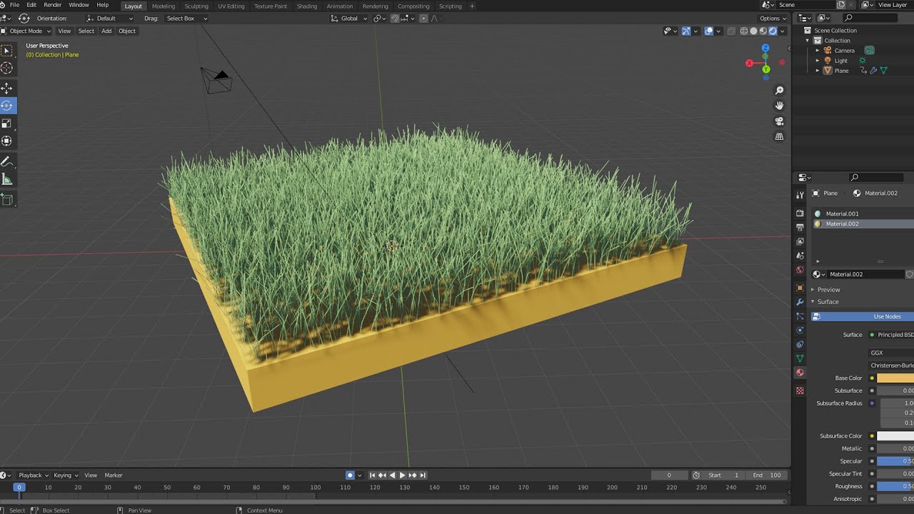 Create Grass in Blender Tutorial CG Animation Tutorials