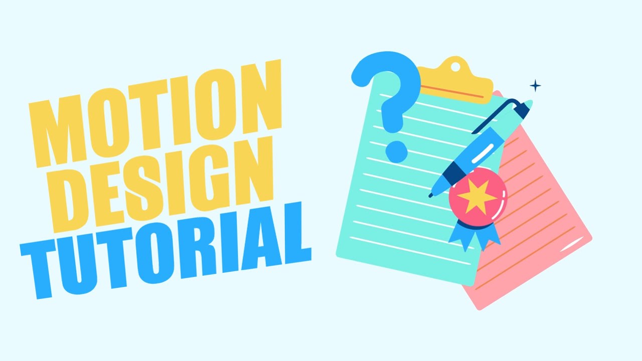 Motion Design Document Animation In After Effects Tutorials Cg
