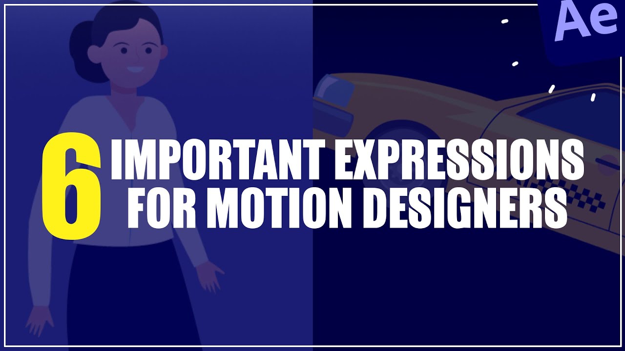 6 Important Expressions for Motion Designers After Effects Tutorials CG Animation Tutorials