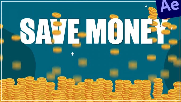 Money Save | Coin Falling Animation in After Effects Tutorials – CG ...