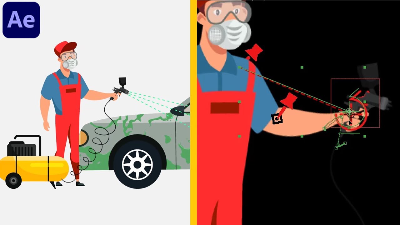 SMART RIG: Car Paiting Animation in After Effects Tutorials – CG ...