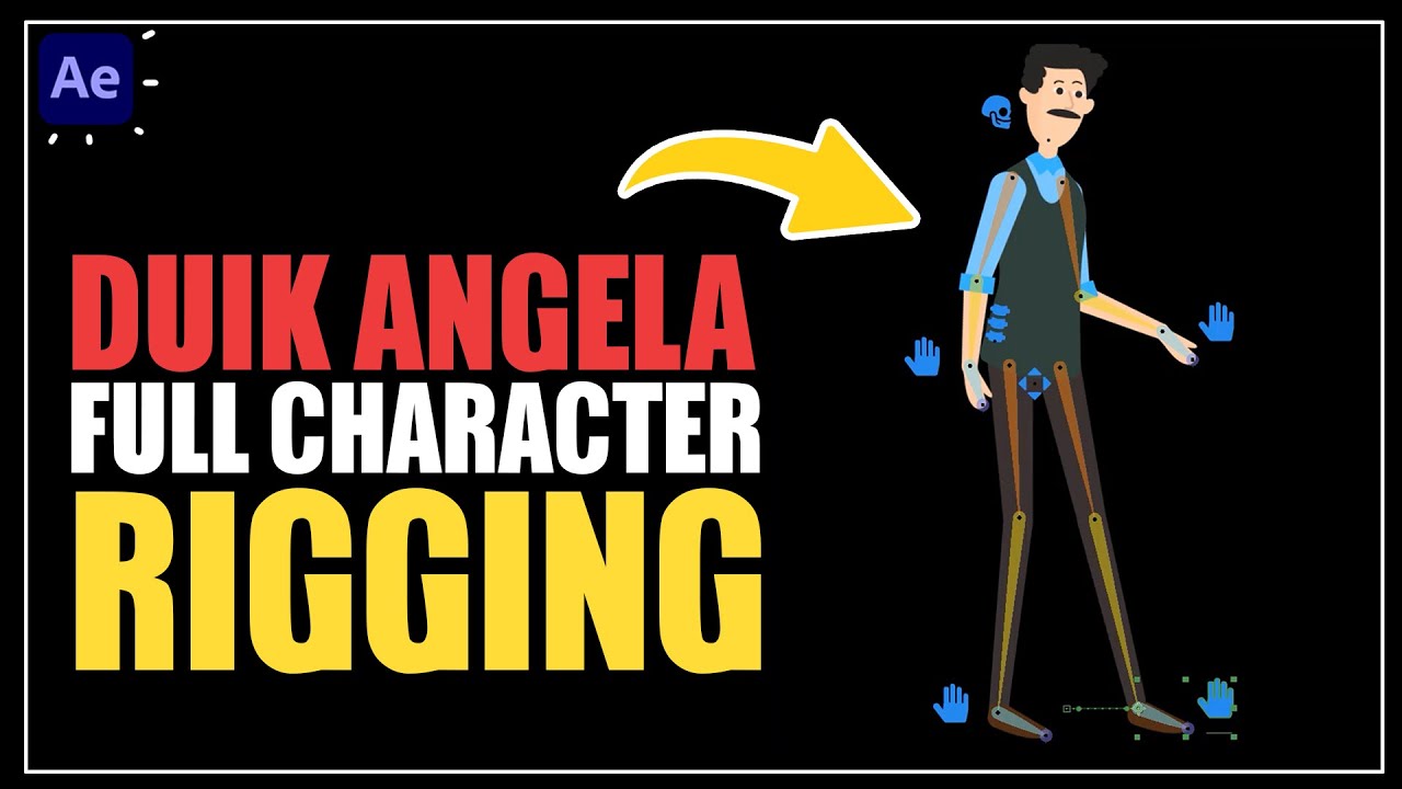 DUIK ANGELA: EASY And SMART Character Rig In After Effects Tutorials ...