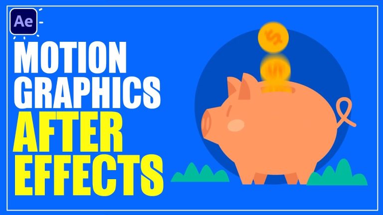 Motion Graphics in After Effects Tutorials | Save Money Animation – CG ...