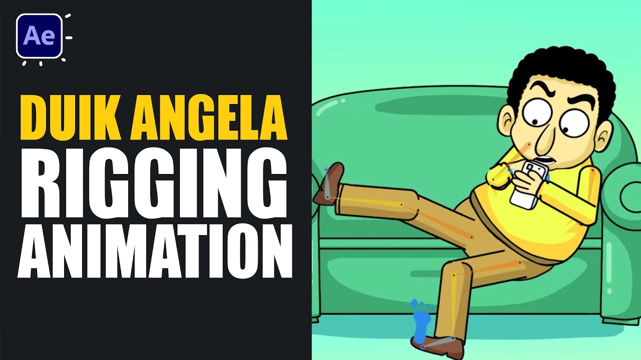 DUIK ANGELA: Character Rigging | Animated in After Effects Tutorials ...