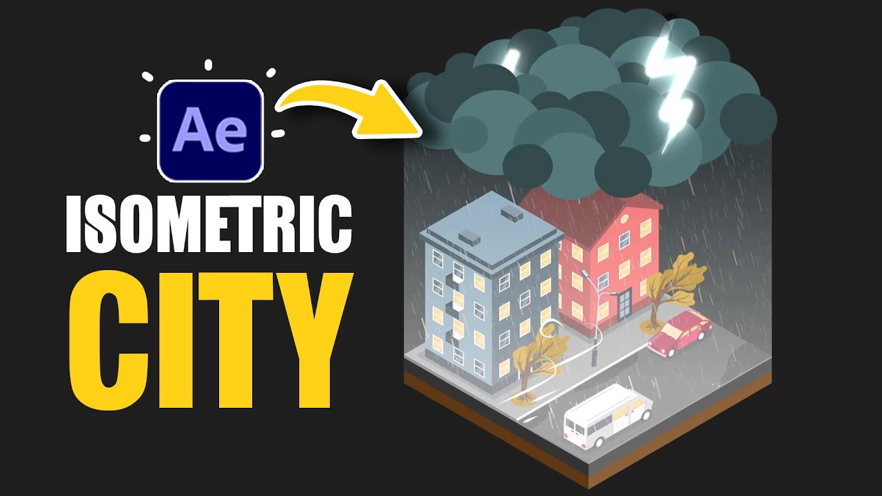 Isometric City Animation in After Effects Tutorials – CG Animation ...