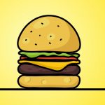 Burger Jumping Ingredients Animation in After Effects Tutorials