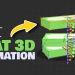 3D Flat Stack Of Money Animation in After Effects Tutorials