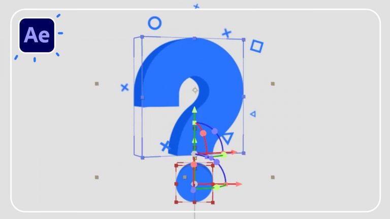 Flat Jumping 3D Text Animation in After Effects Tutorials – CG ...