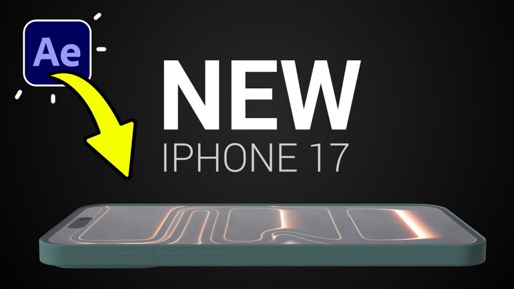 iPhone 17 Animation in After Effects Tutorials