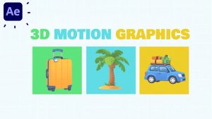 3D Motion Graphics in After Effects Tutorial 2026