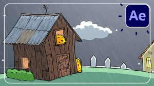 Parallax Landscape 2D Animation in After Effects Tutorials