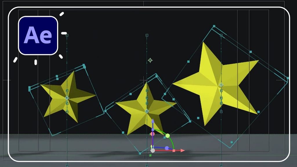 3D Quality Review Stars Animation in After Effects Tutorials