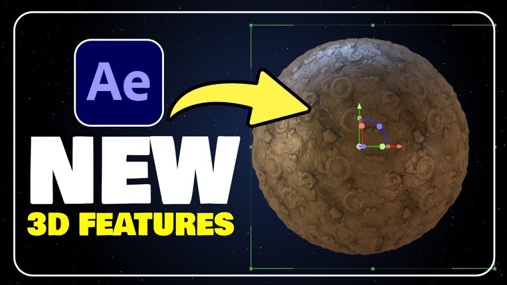 After Effects New Updates 3D Displacement Tutorials