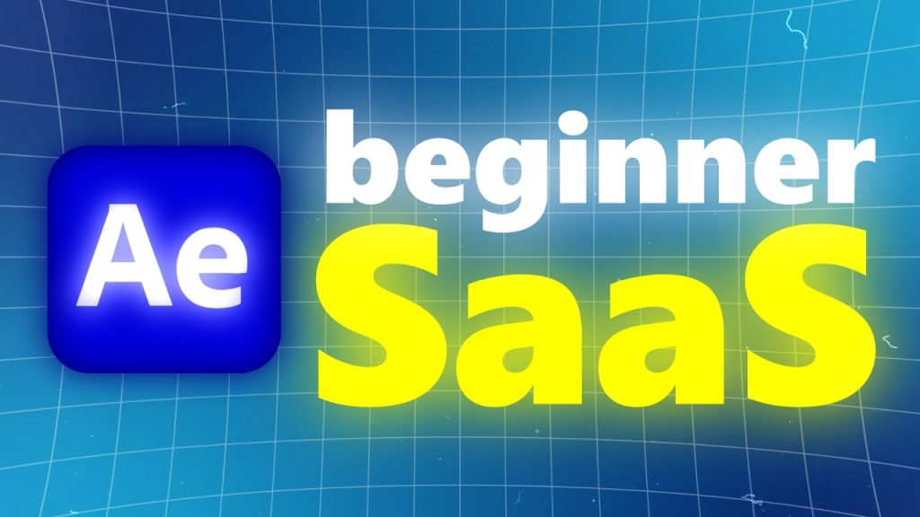 SaaS Beginner Motion Graphics in After Effects Tutorials