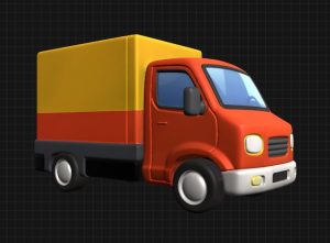 Box Truck 3D Model