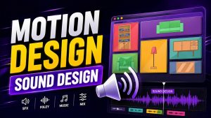 Motion Graphics Sound Design with AI Video Composer Full Tutorial