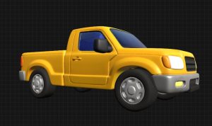 Pickup Car 3D Model