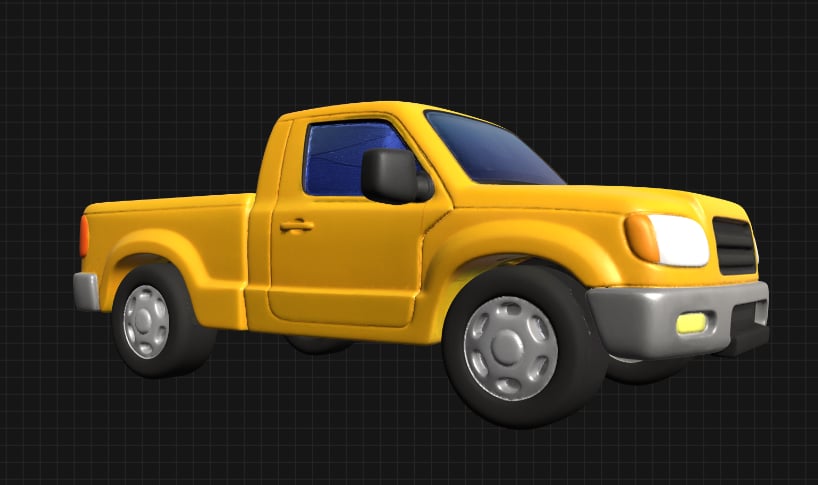 Pickup Car 3D Model