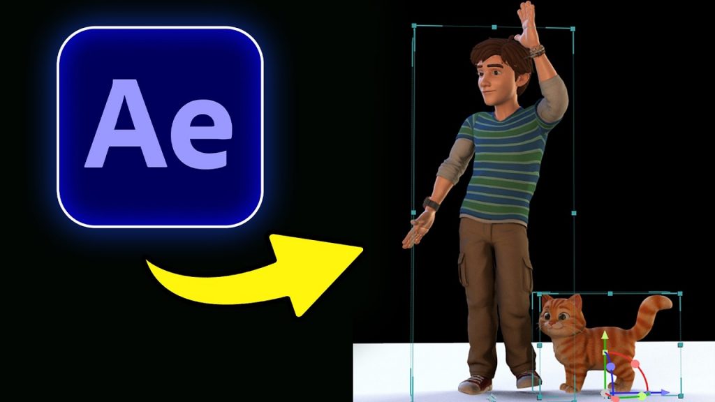 After Effects FULL 3D Animation Tutorial