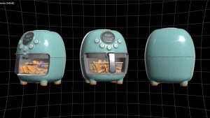 airfryer 3d model