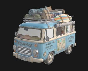 van_travel_car_3d_model