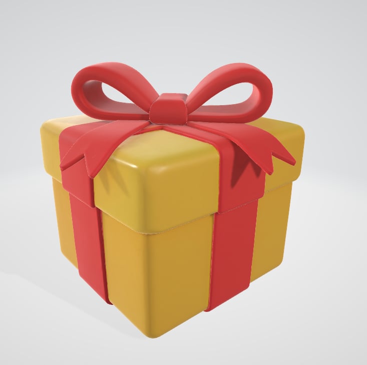 3D Giftbox Model