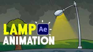 After Effects Street Lamp Light Animation Tutorials