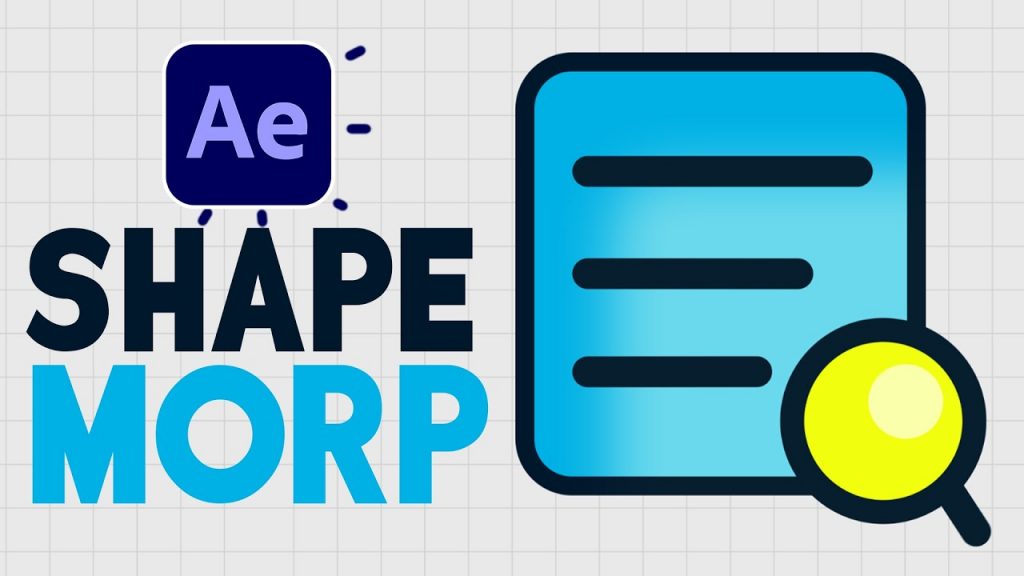 Shape Morphing CV Design Motion Graphics Animation in After Effects Tutorials