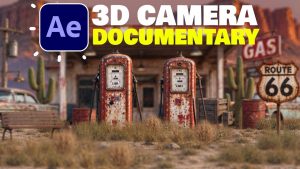 3D Camera Cinematic Style Parallax Animation in After Effects Tutorials