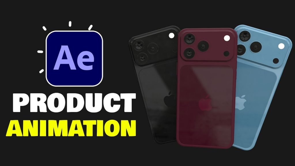 3D Product AD Animation in After Effects Tutorials
