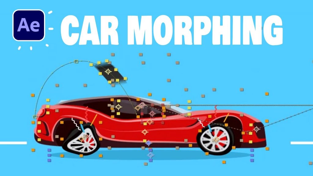 Car Morphing Animation in After Effects Tutorials