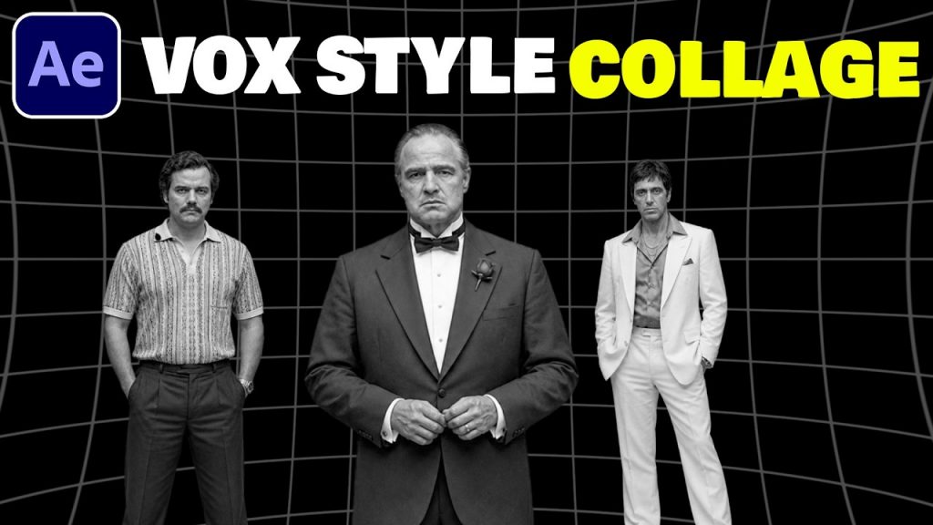 Create VOX Style Collage Animation After Effects Tutorial